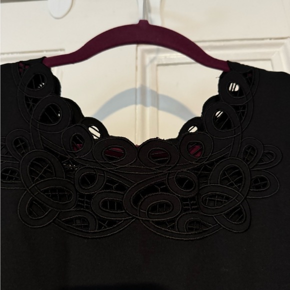 New with tags! Talbots Petite black lined sheath dress size 14P - Picture 2 of 5